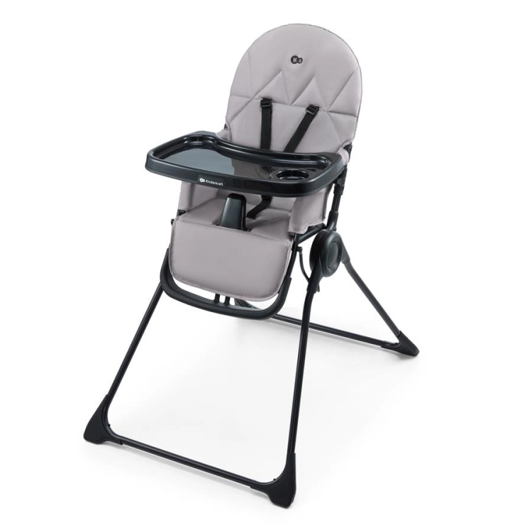 Krzesło do karmienia Kinderkraft Binci Black Grey 1.jpg