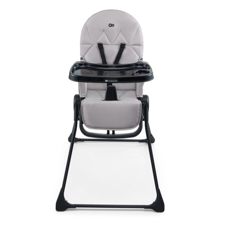 Krzesełko do karmienia Kinderkraft Binci Black Grey 2.jpg