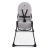 Składane krzesełko do karmienia Kinderkraft Binci Black Grey 4.jpg