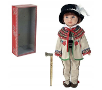 Lalka chłopiec  w stroju ludowym góralskim 38cm