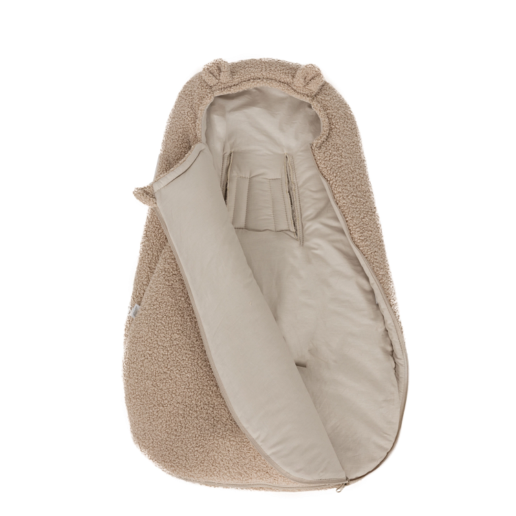 Śpiworek Miu-Mio Teddy Boucle-Vanilla 2.png