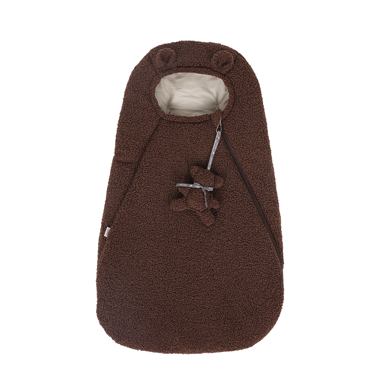 Śpiworek Miu-Mio Teddy Boucle-Chocolate 1.png