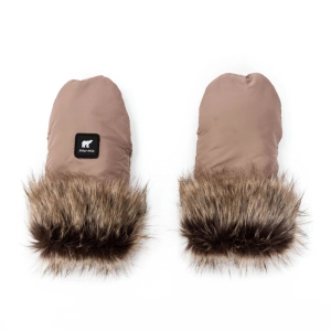 Rękawiczki Miu-Mio Polaris Cappucinno idealne do wózka