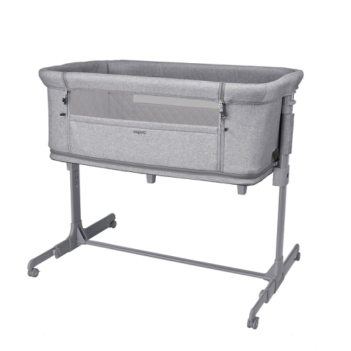 Espiro Cloud łóżeczko i kojec w jednym 07 gray center 1.png