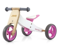 Rowerek biegowy drewniany Jake 2w1 Pink Milly Mally