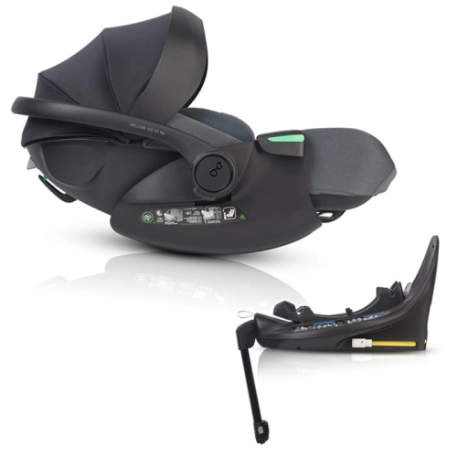 Foteliki nosidełko EasyGo Buz XTD Pro Granito z obrotową bazą isofix.jpg