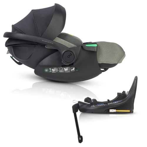 Fotelik nosidełko EasyGo Buz XTD Pro Greener z obrotową bazą isofix.jpg