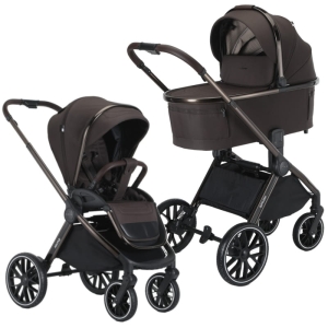 Adamex Spark Chocolate Brown 2w1 wózek wielofunkcyjny