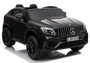 Mercedes GLC 63S 4x4 Maxi Czarny Auto na akumulator Dwuosobowe