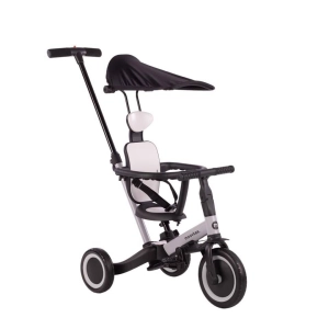 Moovkee Mike Pro Grey Rowerek 6w1 trójkołowy/biegowy z daszkiem