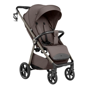 Carrello Bravo M Lite Deluxe Derby Brown wózek spacerowy + LED CRL-5529