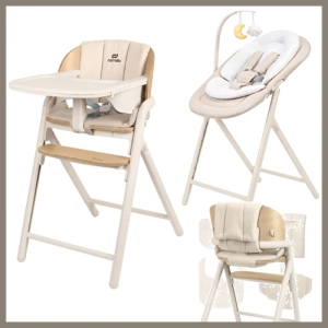 Carrello Tenero Olympus Wood Beige Krzesełko do karmienia