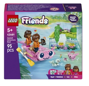 Lego Friends 42681 Przygoda na aksolotlowej łodzi 