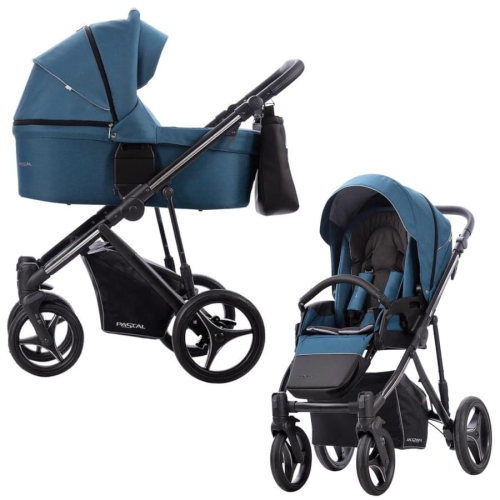 Bebetto Pascal turkusowy kolor 06 2w1 wózek wielofunkcyjny.jpg