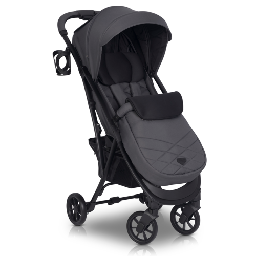 Euro Cart Volt Black czarna spacerówka