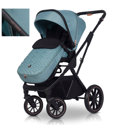 Cavoe Axo Shine kolor zielony Boho Green spacerówka do 22 kg.png