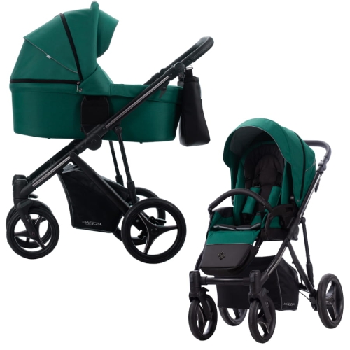 Bebetto Pascal zielony kolor 08 2w1 wózek wielofunkcyjny.jpg