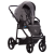 Bebetto Vulcano New spacerówka kolor 03 szary czarna rama.png