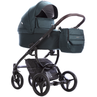 Bebetto Luca New kolor 32 ciemnozielony wózek 2w1 lub 3w1 wielofunkcyjny