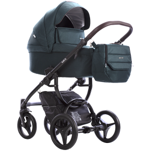 Bebetto Luca New kolor 32 ciemnozielony wózek 2w1 lub 3w1 wielofunkcyjny