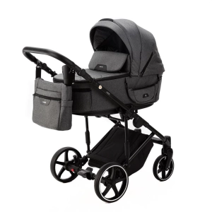 Adamex Zico TK-57 New 2w1 kolor ciemnoszary wózek głęboko spacerowy