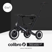 Rowerek biegowy lub spacerowy kolor czarny 6w1 Colibro Tremix UP 8"