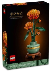 Lego Icons 10368 Chryzantemy w wazonie