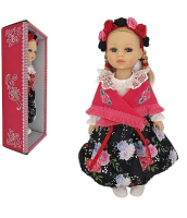 Lalka w stroju ludowym góralka 38cm