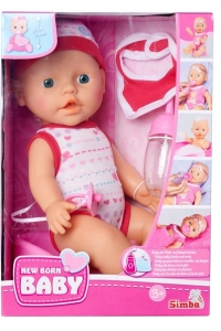 Lalka siusiająca New Born Baby 30cm