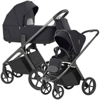 Carrello Vector Shadow Black 2w1 lub 3w1 uniwersalny wózek dziecięcy CRL-6551