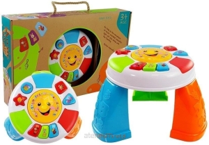 Stoliczek edukacyjny dla malucha +12 m-cy